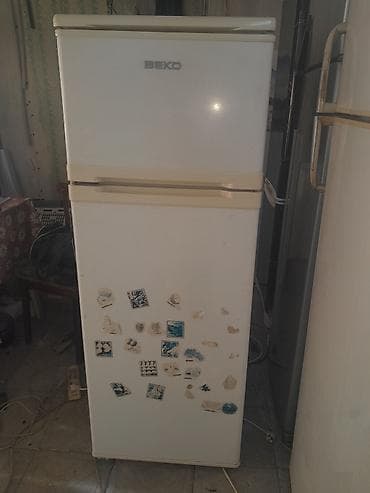 купить холодильник ноу фрост в баку цена: Б/у 2 двери Beko Холодильник Продажа, цвет - Белый, С колесиками — 1