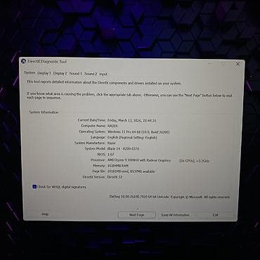 en ucuz hp notebook: Razer Blade 14 Ryzen 9 RTX3080 4K 165Hz ⚠️ BIOS YENİLƏNMƏDƏN SONRA — 7