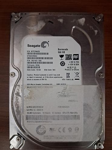 intel core i7: Daxili Sərt disk (HDD) Seagate, 480 GB, 3.5", İşlənmiş — 1