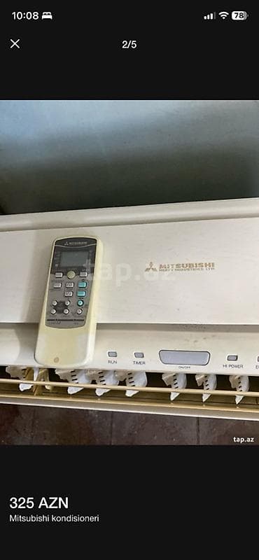 Mitsubishi Heavy Industries split tipli kondisioner 45 kv qazi usdunde