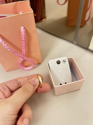 PARFOIS üzük – 925 Sterling silver əsaslı, qızılı örtüklü - Model — 2