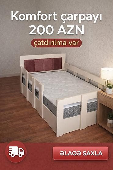 *Sada* 🔥 Komfort çarpayı – 200 AZN 🔥 🏠 Evinizə rahatlıq və səliqə