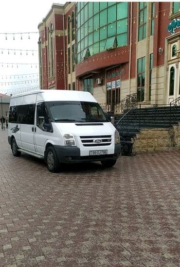 дом на колесах turbo az: Ford Transit mikroavtobus - Korpus: uzun və yüksək tavanlı kuzov, ağ — 8