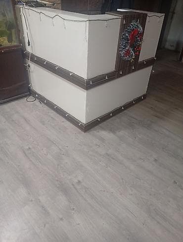 Офисная мебель на заказ: Resepsiyon/qarşılama masası - Material: laminat və MDF kombinasiya - — 2