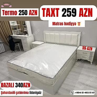 taxt yatag: İkinəfərlik çarpayı, Azərbaycan, Yeni — 1