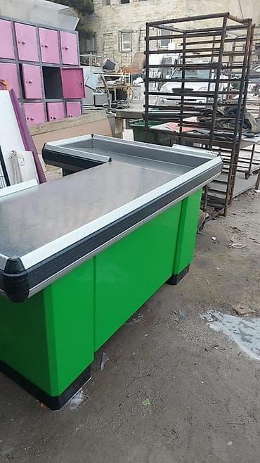 Кассовое оборудование: Market kassası üçün lentli kassir masası - Supermarket və mağazalar — 1