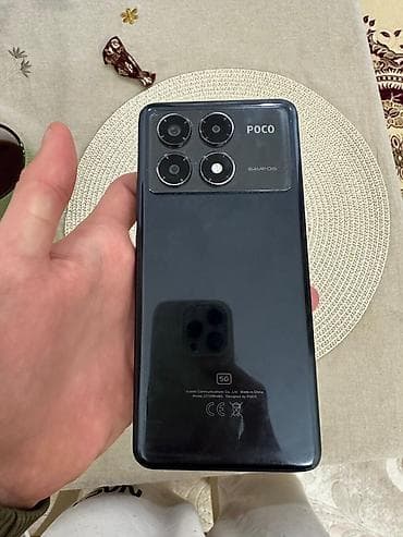 iphone 6s barter: Poco X6 Pro 5G, 512 GB, rəng - Qara, Sensor — 1