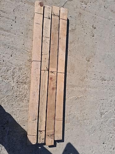 salban: Taxta şalban dəstəsi - Material: iynəyarpaq ağacı (şam tipli) — 4