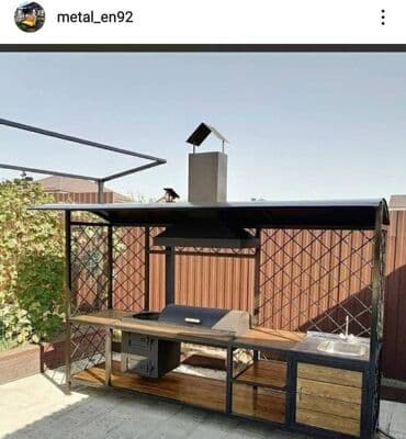 islenmis darvaza: Metal EN MMC olaraq istədiyiniz forma və ölçüde demir işlerinin — 13