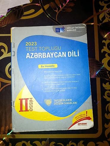 riyaziyyat 10: Riyaziyyat Testlər 11-ci sinif, DİM, 2-ci hissə, 2023 il — 8