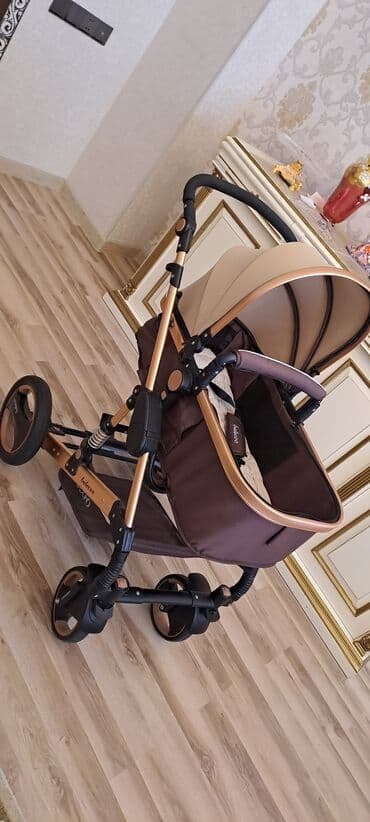 купить детскую коляску бу: Классическая прогулочная коляска, Б/у, Пол: Мальчик, Возраст: 30 месяцев, Самовывоз — 1