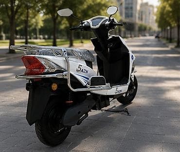 mopet elektrik: Kredit var Tam elektrikli şəhər mopedı - 100% elektriklə işləyir – — 4