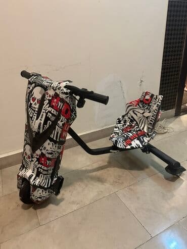 Elektrik drift trike/skuteri 3-4 dəfə istifadə olunub (təkərlərdən — 1