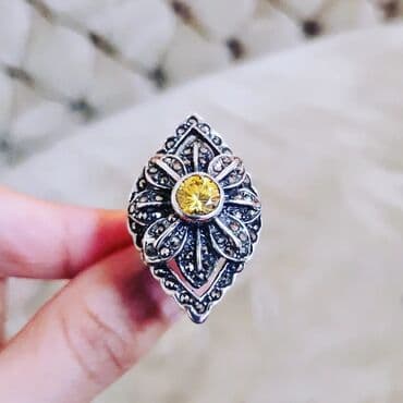 925 prob: Üzük, Gümüş, 925 Əyar — 4