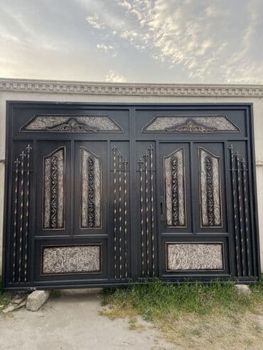 işləmiş dərvazalar: Yeni Dəmir Həyət darvazası, 3 m, Mexaniki, Qapı ilə, rəng - Qara, Kredit var, Ödənişli quraşdırma, Ünvandan götürmə, Ödənişli çatdırılma, Rayonlara çatdırılma — 35