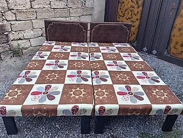 karaca qab: TƏZƏ ÇARPAYILAR. 1 NƏFƏRLİK ÇARPAYILAR 60 MANAT. 2 NƏFƏRLİK TAXT 110 — 3