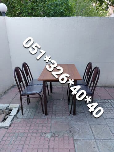 metbex stol: Dördbucaq masa, Mətbəx üçün, Qonaq otağı üçün, Dəhliz üçün, 4 nəfər, Açılan, Azərbaycan, Zəmanətli — 10