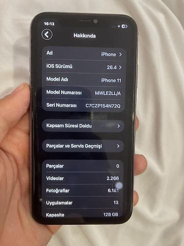 ipone: IPhone 11, 128 GB, Face ID — 3