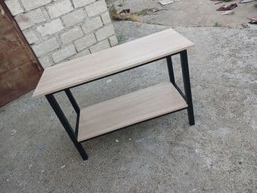 dəyirmi masa: Kompüter masası, Yeni, Açılmayan, MDF, Dördbucaq masa — 2