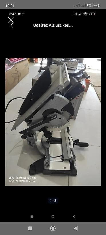 ucuz kask: Uqalrez alt-üst kəsim üçün peşəkar gönye mişarı - Material: Alüminium — 1