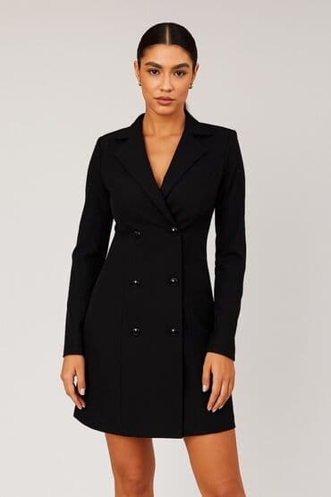 kişi ucun klassik qara kostyum: Hech geyinilmeyib.Blazer-stil don — 1