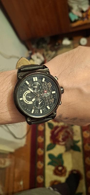 Qol saatı, NaviForce, rəng - Qara