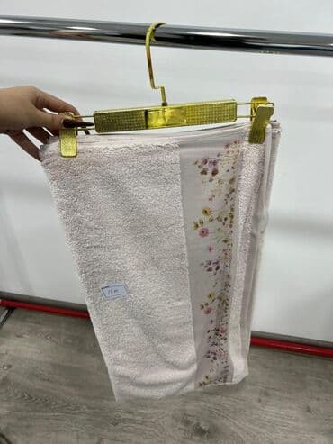 Mətbəx üçün rəng - Boz Pambıq Dəsmal — 24