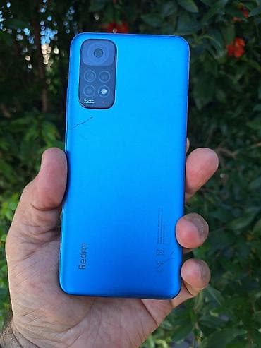 iphone 10 x: Redmi Note 11, 128 GB, rəng - Mavi, İki sim kartlı — 1