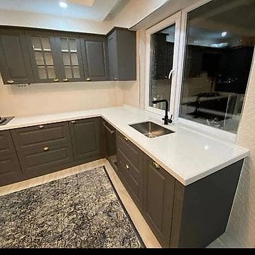 mebel moyka: Sifarişlə mətbəx dəsti, Özü çəkən petlələr, MDF, Kredit yoxdur, Ünvandan götürmə, Pulsuz çatdırılma, Ödənişli çatdırılma — 7