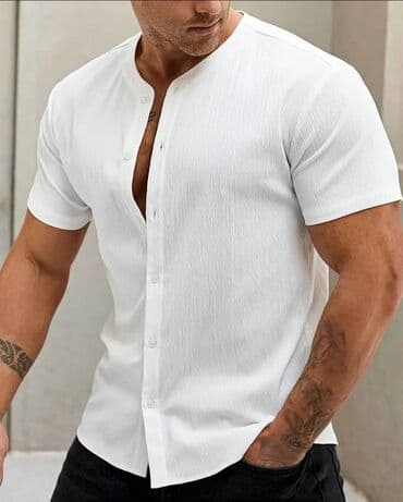 ketan sarocka: Köynək, 3XL, rəng - Ağ — 2