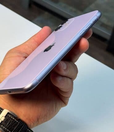 epilyator satilir: IPhone 11, 64 GB, Deep Purple, Simsiz şarj, Face ID, Sənədlərlə — 6