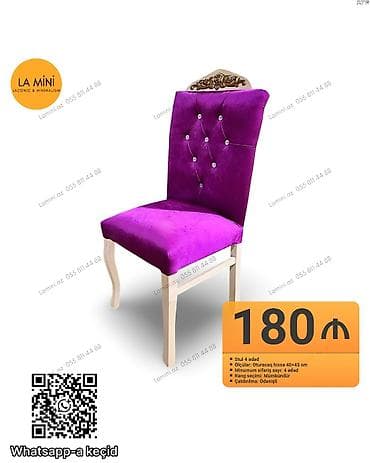 Qonaq otağı üçün, Qatlanmayan, Stul — 1