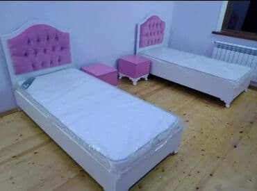 шикарная кровать: Для мальчика, Новый, Кровать, Без подьемного механизма, С матрасом, Без выдвижных ящиков — 1