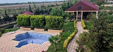 Bağ evləri: 500 kv. m, 8 otaq, Hovuzlu, Kombi, Qaz, İşıq — 10