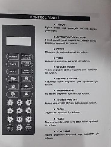 Mikrodalğalı soba Silver, Ayrıca dayanan, Mikrodalğalar ilə, rəng - Boz, Yeni — 7