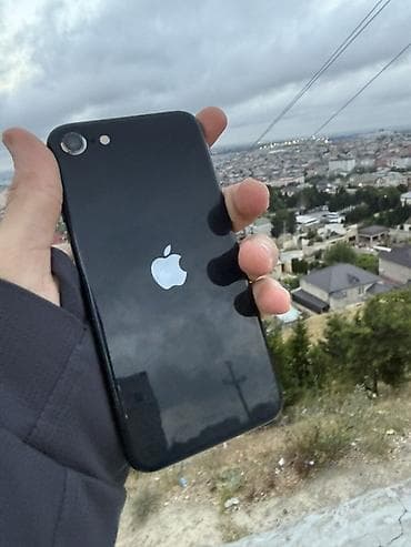 IPhone SE 2022, 64 GB, Midnight, Barmaq izi lalafo.az -da IPhone SE 2022, 64 GB, Midnight, Barmaq izi