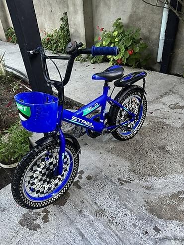 velo rama: Двухколесные Детский велосипед Strim, 16", скоростей: 1 — 1