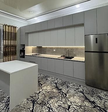 mafia stolu: Sifarişlə mətbəx dəsti, Özü çəkən petlələr, Mat laminat, Kredit yoxdur — 2