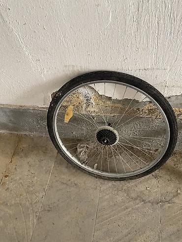 Velosiped arxa təkər komplekti - Ölçü: təxmini 28 düym - Rezin və — 2