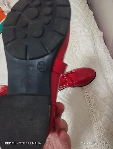 suru: Rəng - Qırmızı Baletkalar, Ölçü: 28, Qız üçün — 2