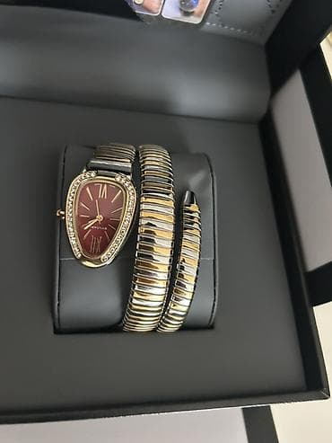 Şəxsi əşyalar: Qol saatı, Bulgari, rəng - Qızılı — 1