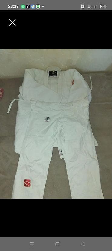 formalar: Judo/Karate kimono dəsti - Rəng: ağ - Komplekt: yuxarı gödəkcə (gi) + — 1