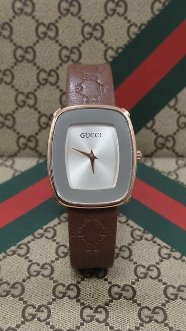 mexaniki saat: Qol saatı, Gucci, rəng - Qəhvəyi — 2