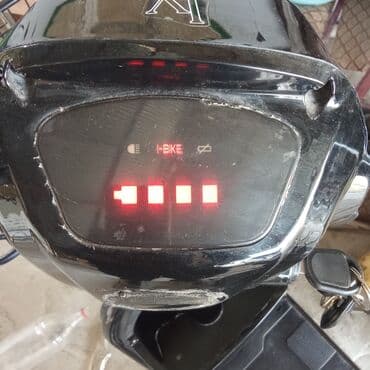 аренда дачи с бассейном: Elektrik velosipedi/scooter – “I-BIKE” panel göstəricili, qara rəng — 1