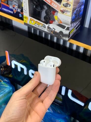 Mikrofonlar: İşlənmiş Simsiz (Bluetooth) Qulaqcıqlar, Apple, rəng - Ağ — 2