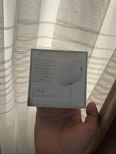 ipad 2: Original air pods pro 2 Gen2,isleyinde problem yoxdu,type-c — 5