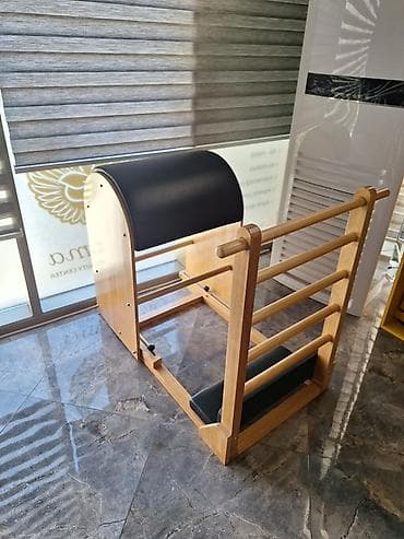 Pilates Ladder Barrel - Taxta karkaslı, yüksək keyfiyyətli — 1