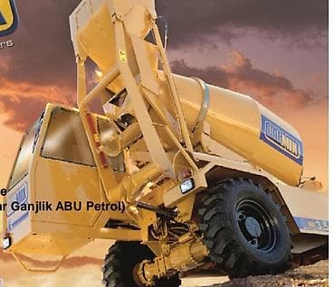 əl arabası qiyməti: Özünü yükləyən betonqarışdıran (self-loading concrete mixer) – CARMIX — 2