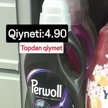 Perwoll qara və tünd rəngli paltarlar üçün maye yuyucu. - Rəngin