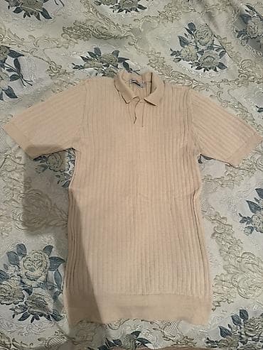 slt slim lux: Polo köynək, L, rəng - Bej — 2